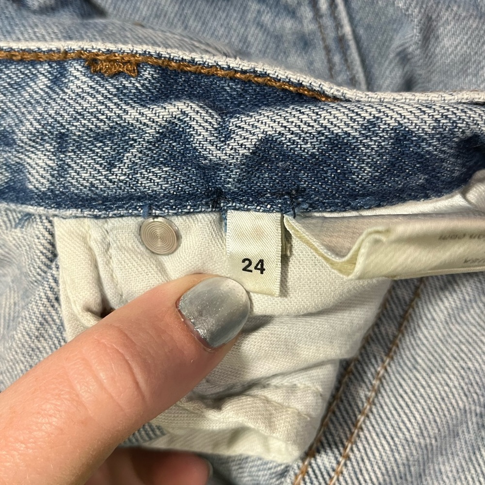 Reformation Skinny Patch Jeans in Torres Wash - Picture 5 of 7